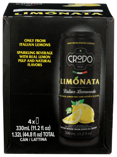Crodo 
Limonata Italian 4Pk, 44.8 FO.