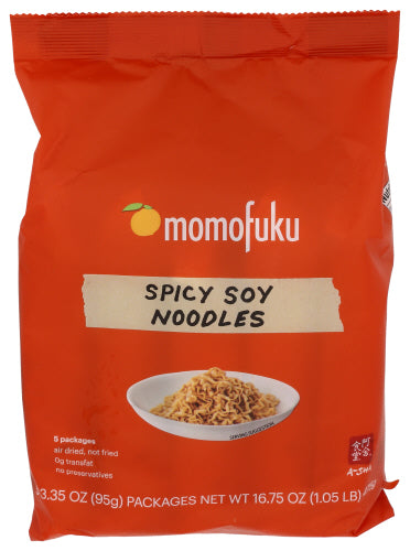 MOMOFUKU NOODLES SPICY SOY - 16.75 OZ