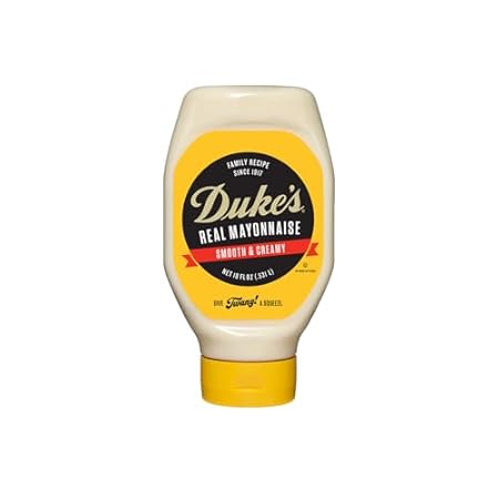 Duke’s Real Mayonnaise Squeeze Bottle - Original Smooth & Creamy Taste, 18 Ounce (Pack of 1)