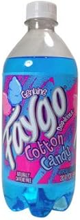 Faygo Cotton Candy 20 oz (6 pack) Soda Pop Plastic...