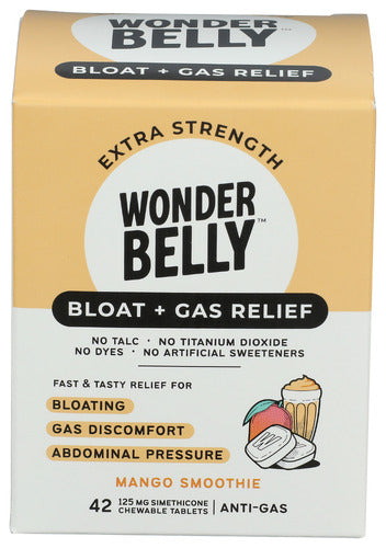 WONDERBELLY GAS BLOAT RELIEF MANGO - 42 TB