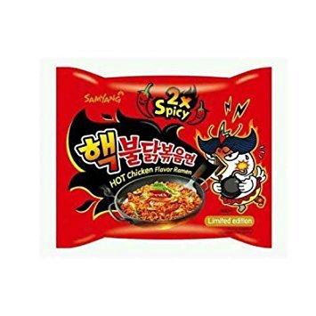 Samyang Hek Buldak 2x Spicy Roasted Chicken Ramen Nuclear Edition - 15 Pack
