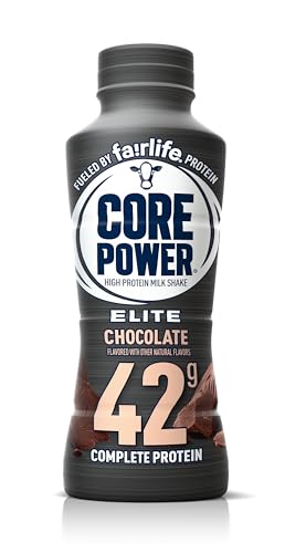 Core Power Elite High Protein Shake (42g), Chocolate, 14 Fl oz