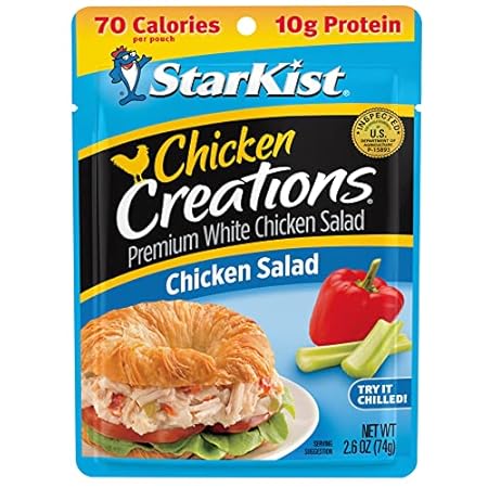 StarKist Chicken Creations, Chicken Salad, Single Serve Pouch, 2.6 oz
