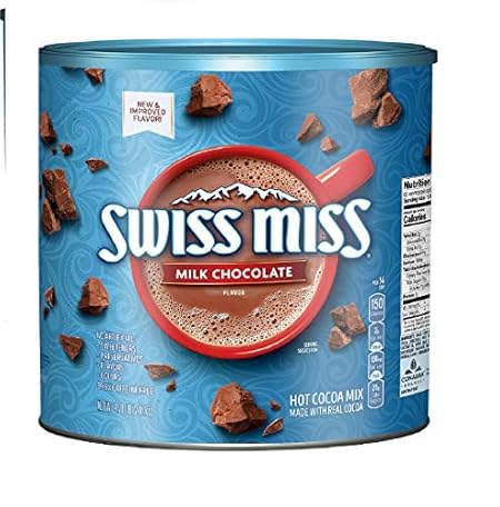 Swiss Miss Milk Chocolate Flavor Hot Cocoa Mix Canister, 76.55 oz.