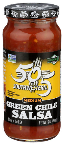 505 Southwestern 
Salsa Green Chile Medium, 16 OZ.
