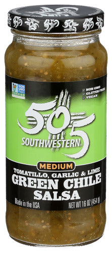 505 Southwestern 
Salsa Grn Tmtllo Grlc Lm, 16 OZ.