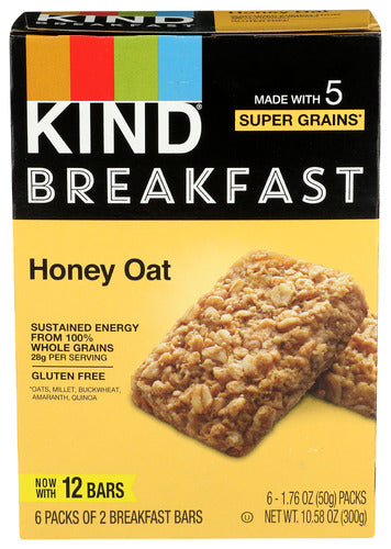 KIND BAR HONEY OAT BREAKFAST - 10.58 OZ