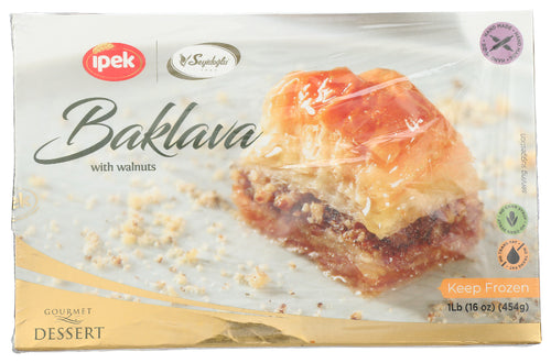 IPEK BAKLAVA W/ WALNUTS - 1 LB