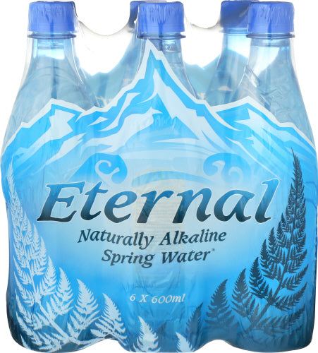 ETERNAL WATER NTRLY ALKALINE 6PK - 600 ML