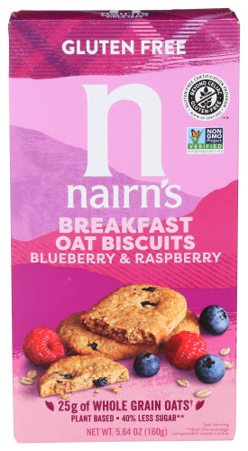 Nairns Biscuits Blbrry Rsbrry, 5.64 OZ
