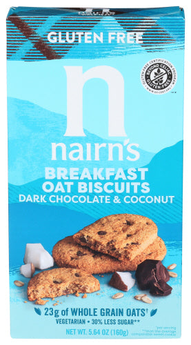 Nairns Biscuits Choco Coconut, 5.64 OZ.