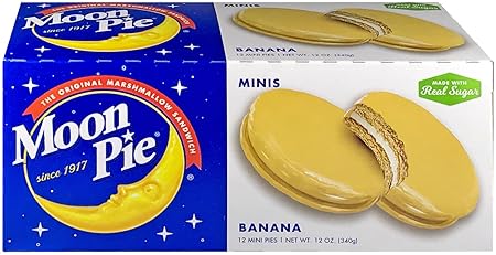 Mini Moon Pies 12ct Box (Pack of 1) (Banana)