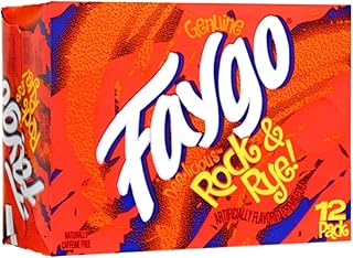 Faygo Rock and Rye, 12 oz Can (12 Pack)
