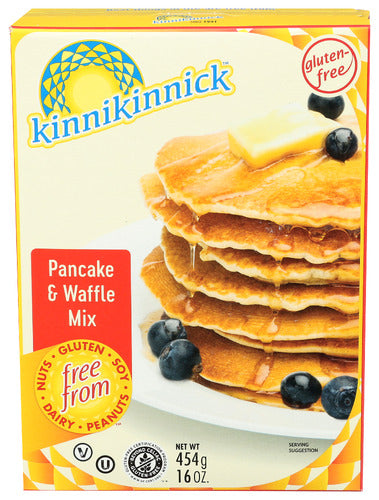 KINNIKINNICK MIX PANCAKE & WAFFLE - 16 OZ