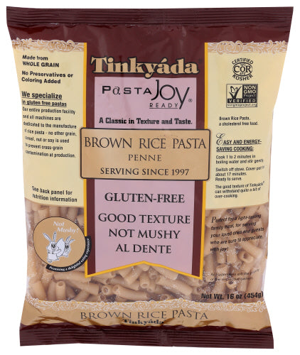 TINKYADA PASTA BRWN RICE PENNE - 16 OZ