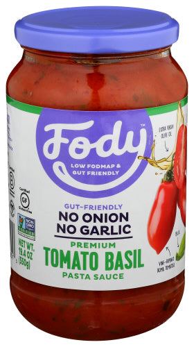 FODY FOOD CO SAUCE PASTA TOMATO BASIL - 19.4 OZ