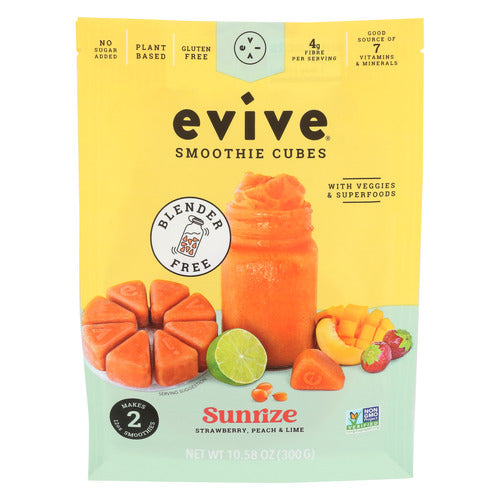 EVIVE SMOOTHIE CUBES SMOOTHIE CUBE SUNRIZE - 10.58 OZ