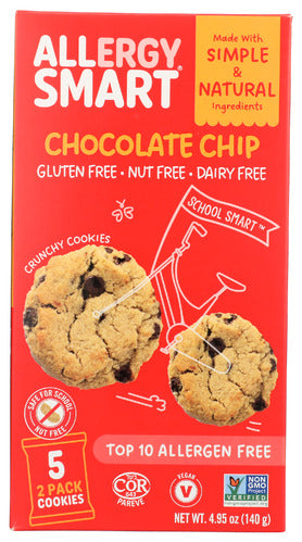 Allergy Smart 
Cookie Chocolate Chip, 4.95 OZ.