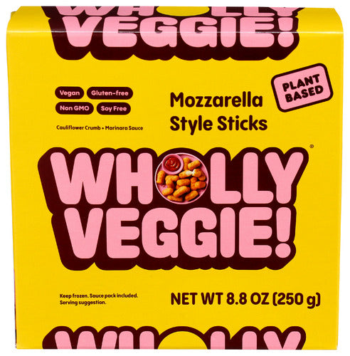 WHOLLY VEGGIE STICKS MOZZARELLA - 8.8 OZ