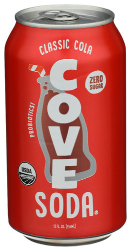 Cove 
Soda Probtc Classic Cola, 12 FO.