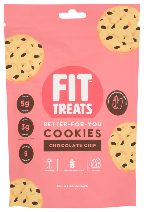 FIT TREATS COOKIES CHOCOLATE CHIP - 4.4 OZ