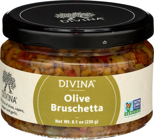 Divina
Olive Bruschetta, 8.1 OZ.