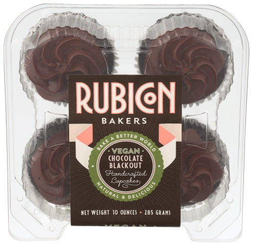 RUBICON BAKERY CUPCAKES CHOCOLATE - 10 OZ