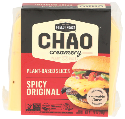 FIELD ROAST CHEESE CHAO SLCS SPICEY - 7 OZ