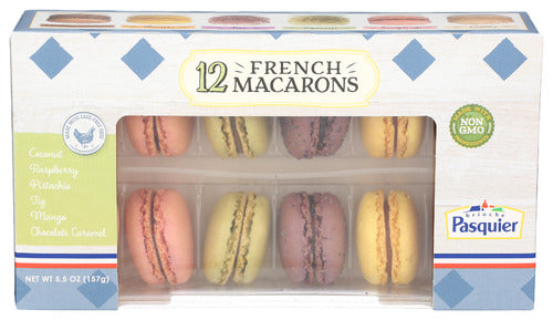 BRIOCHE PASQUIER MACARONS TRPCL FRNCH 12P - 5.5 OZ