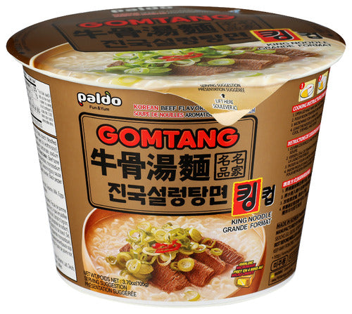 Paldo King Cup Gomtang, 3.88 OZ.