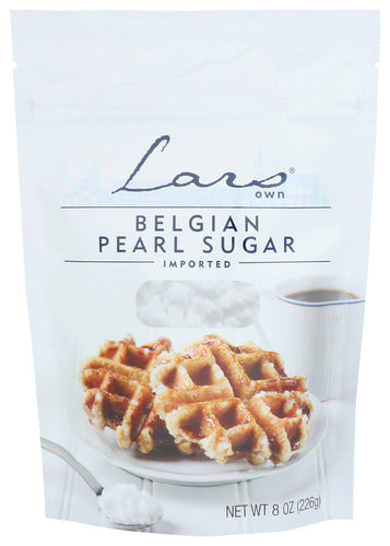 LARS OWN SUGAR PEARL BELGIAN - 8 OZ