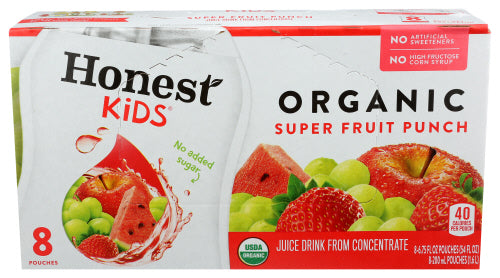 HONEST KIDS JUICE SPR FRT PUNCH 8PK - 54 FO