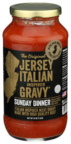JERSEY ITALIAN GRAVY SAUCE PASTA SUNDAY DNNER - 24 OZ
