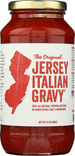 JERSEY ITALIAN GRAVY SAUCE CLASSIC MARINARA - 24 OZ