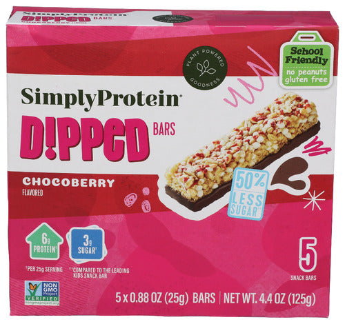 SIMPLYPROTEIN BAR DIPPED CHOCOBERRY - 4.4 OZ