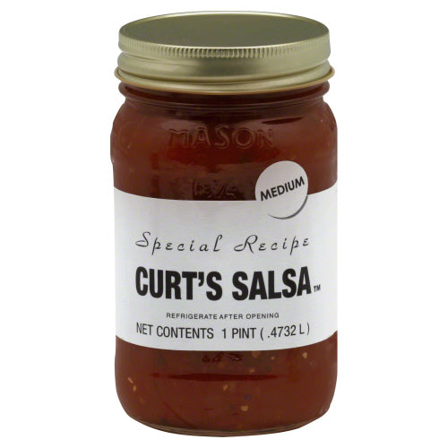 Curts Salsa 
Salsa Medium, 16 OZ.