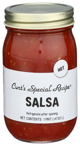 Curts Salsa 
Salsa Hot, 16 OZ.