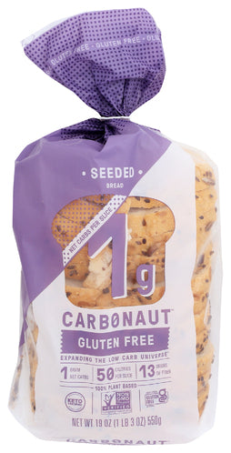 CARBONAUT BREAD SEEDED - 19 OZ