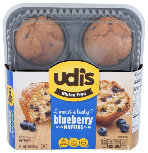 UDIS MUFFIN BLUEBERRY - 10 OZ