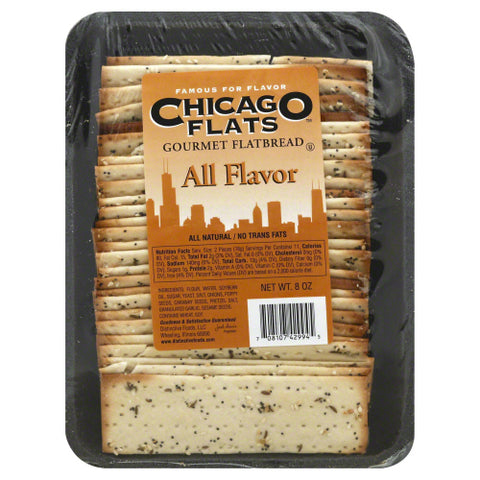 Chicago Flats 
Flatbread All Flvr Tray, 8 OZ.