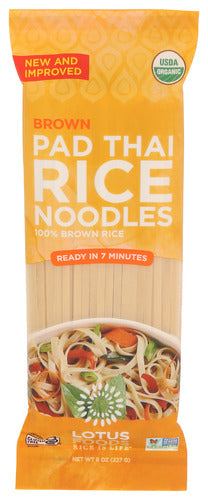 LOTUS FOODS PAD THAI NDLS ORG BRWN RC - 8 OZ