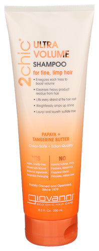 GIOVANNI COSMETICS SHAMPOO ULTRAVOLUME - 8.5 FO