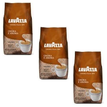Lavazza, Crema e Aroma Whole Bean Coffee, 2.2 lb - 3 Bags