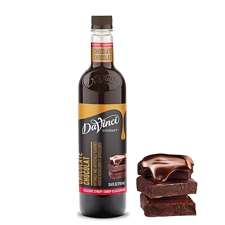 DaVinci Gourmet Classic Chocolate Syrup, 25.4 Fluid Ounces (Pack of 1)