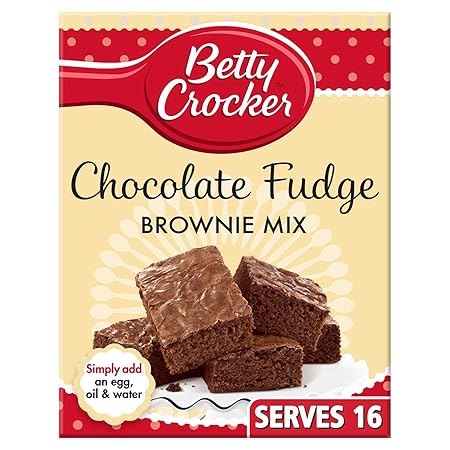 Betty Crocker Chocolate Fudge Brownie Mix, 415 g