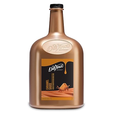 DaVinci Gourmet Caramel Sauce, 128 Fluid Ounces (Pack of 1)