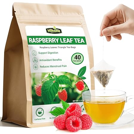 Raspberry Leaf Herbal Tea - 40 Teabags
