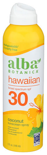 ALBA BOTANICA SPRAY HWN COCONUT SPF30 - 5 FO