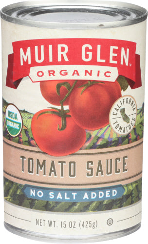 Muir Glen Tomato Sce Ns, 15 OZ.